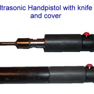 Ultrasonic Handpistol with knife and cover