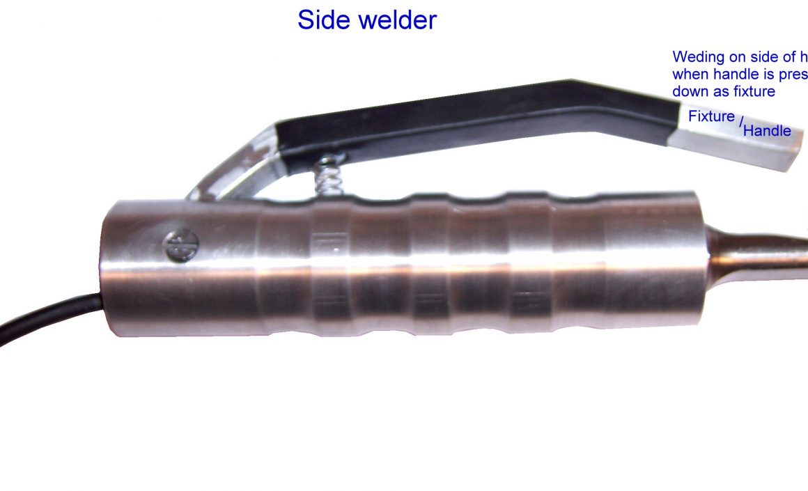 Ultrasonic Side welder hand pistol