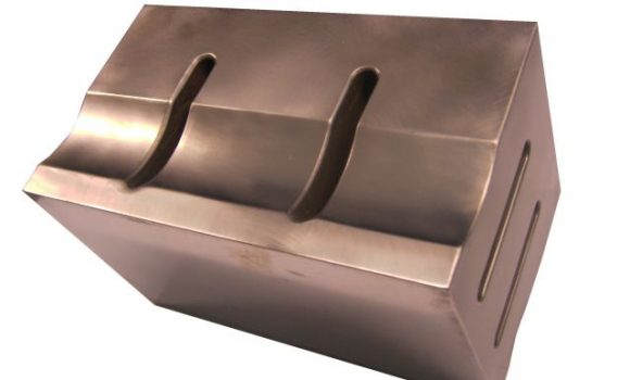 Ultrasonic sonotrode Titanium block 240 x 180mm Ultrasonic sonotrode Titanium block 240 x 180mm