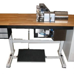 Ultrasonic Vertical sewing machine, dual head 25 KHz